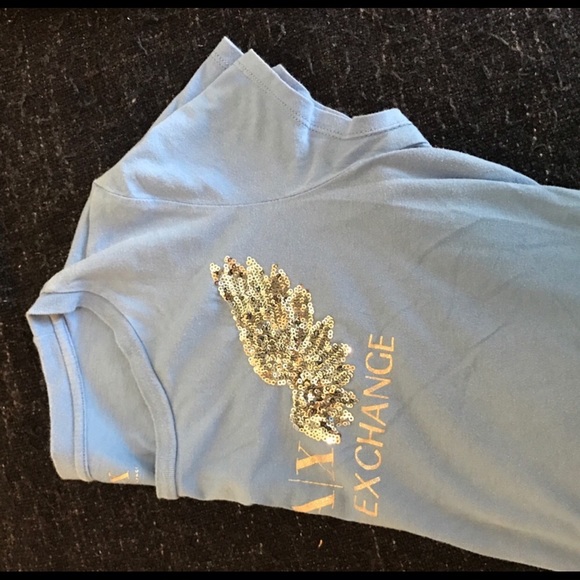 Armani Exchange Sequence Angel Wing Tee - Picture 3 of 3